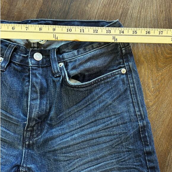 Billionaire Boys Club Men's Denim Distressed Black Helmet Logo Jeans 28-31 - Picture 10 of 13